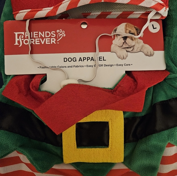 Forever Friends Elf Dog Apparel Large - Picture 2 of 5